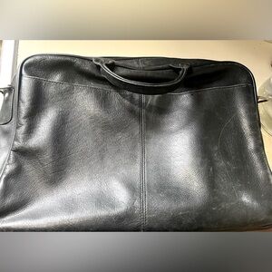 Black Leather Briefcase